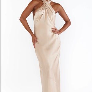 Show me your mumu: jasmine Halter Maxi Dress